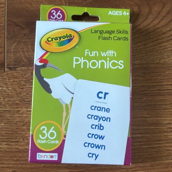 Language Skills Flash Cards Fun with Phonics - Picture 1 of 2